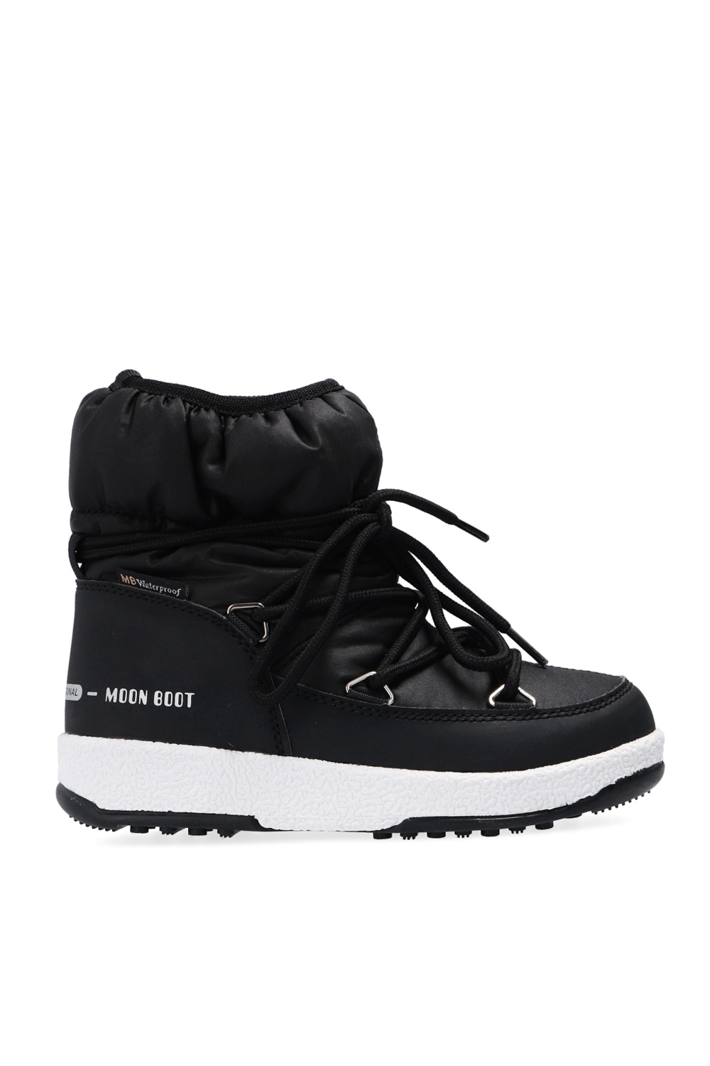Black JR Girl Low snow boots Moon Boot Kids IetpShops Canada adidas originals mens yung 96 shoes new authentic